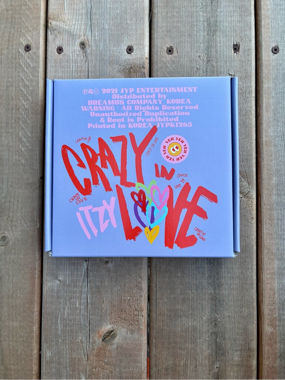 ITZY Crazy in Love Album